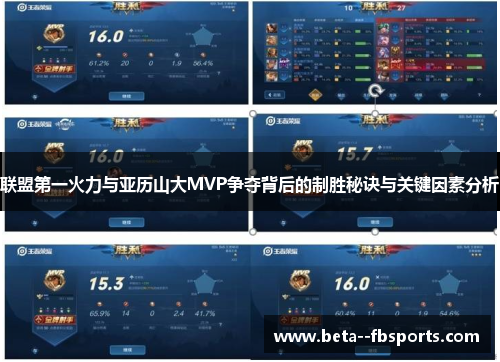 联盟第一火力与亚历山大MVP争夺背后的制胜秘诀与关键因素分析